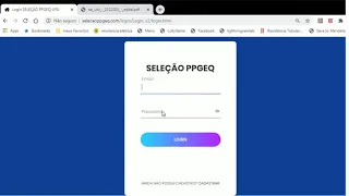 TUTORIAL DETALHADO INSCRIÇÃO SELEÇÃO PPGEQ