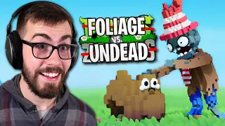 Plants vs Zombies in 3D is AWESOME! (Foliage vs Undead)