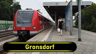 S-Bahn Station Gronsdorf - Munich 🇩🇪 - Walkthrough 🚶
