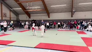 Julius' Erster Sieg: Triumph im Kumite unter 10 Jahren | Brandenburg Cup