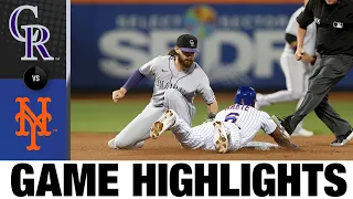 Rockies vs. Mets Game Highlights (8/27/22) | MLB Highlights