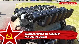 В-2 — советский быстроходный танковый двигатель | Soviet - Russian V2 T34 Battle Tank diesel engine.