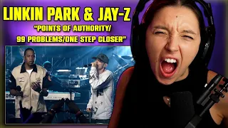 Linkin Park & Jay-Z - Points Of Authority / 99 Problems / One Step Closer | FIRST TIME REACTION