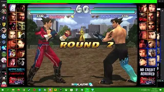 Devilster vs Devaizter TEKKEN Tag Tournament Arcade MAME Online Match