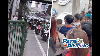 Pinaluwag na EDSA-Ortigas sidewalk, aprub nga ba? | Patrol ng Pilipino