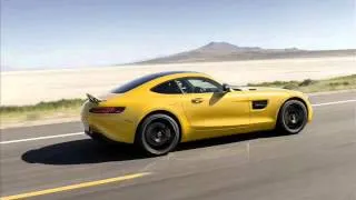 All New 2015 Mercedes-Benz AMG GT Yellow Exterior