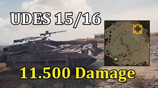 11.500 dmg with UDES 15/16 on Steppes