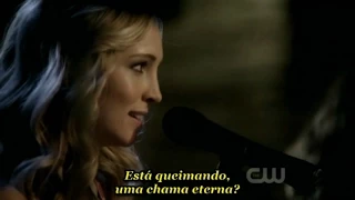 The Vampire Diaries - 2x16 - The House Guest - (Caroline sings Eternal Flame for Matt])