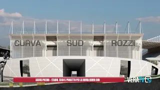 Ascoli Piceno - Stadio, ecco il progetto per la nuova curva sud