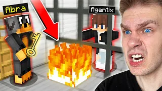 ZAMKNĄŁEM AGENTIX w *NAJCIĘŻSZYM* WIĘZIENIU ⚠️ na CZAS WOJNY i ZROBIŁ TO… w Minecraft! 😱