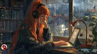 [playlist] Study Room Ambience with Rain 🌧️ 1hr lofi