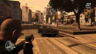 GTA 4 EFLC  Пытаюсь сделать трюки.