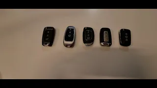 #81 Cum se schimba bateria dintr-o cheie cu telecomanda Hyundai - Showroom Virtual Hyundai Carbenta