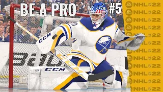 NHL 22: Goalie Be a Pro #5 - "Trying to earn our spot"