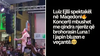 Luiz Ejlli - Spektakël në Maqedoni emocionohet nga dhurata për vajzën koncerti i plotë!#luizejlli