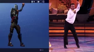 Fortnite Dance In Real Life! - The Carlton