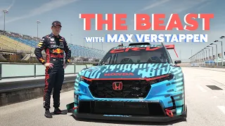 マックス・フェルスタッペン × CR-V “The HPD Beast”「“F1王者”と“800馬力の野獣”の戯れ」