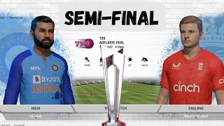 What A Match😱  INDIA vs ENGLAND  Semi-Final T20 World Cup Highlights | PS5 Gameplay | Cricket 22