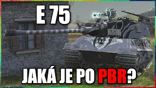 Jaká je E 75 po PBR? | WoT Blitz