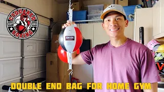 How to Install/ Set-Up a Double End Bag at HOME!- THE BEST BOXING BAG FOR YOUR HOME GYM?
