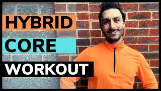 35 Minute Core Hybrid Workout // Hybrid Training At Home