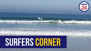 WATCH | Surfers Corner at Muizenberg pumping on day one of lockdown Level 3