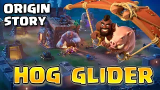 The Hog Glider Origin Story | How the Hog Rider became the Hog Glider - Clash of Clans Lore (Story)