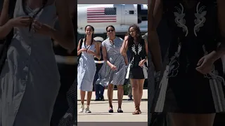 Michelle Obama & Her Daughters Malia and Sasha Obama Are A prominent And Influential Family #shorts