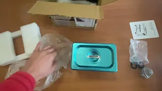 VEVOR 800ml Ultrasonic Cleaner UNBOXING