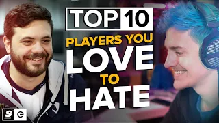 The Top 10 Players and Teams You Love to Hate