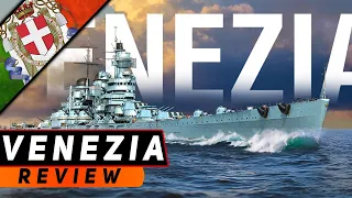 КРЕЙСЕР VENEZIA! ВСЯ МОЩЬ ПОЛУБРОНЕБОЙНЫХ! WORLD OF WARSHIPS/ МИР КОРАБЛЕЙ!