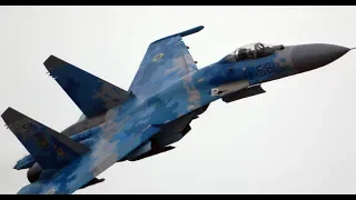 4Kᵁᴴᴰ UKRAINIAN AIR FORCE SU-27 FLANKER IN ACTION - INCREDIBLE SOUND - TURN UP YOUR SPEAKERS!!!