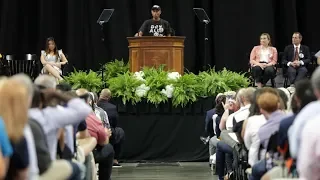 Pharrell Williams Speaks at 2019 Valedictory Exercises