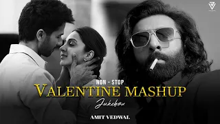 Valentine Mashup 2024 | Nonstop - Jukebox | Amit Vedwal | Special Romantic Love Mashup 2024