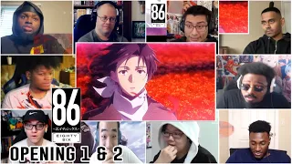 Eighty Six - Opening 1 and 2 | Reaction Mashup