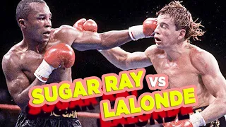 Sugar Ray Leonard vs Donny LaLonde | INSANE KO!! | Classic Boxing  | 1988  Full Fight Breakdown