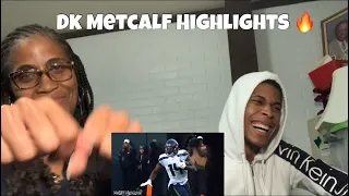 Mom Reacts To Dk Metcalf Highlights🔥 Dude Is Insane 😎