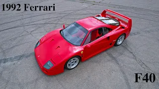 1992 Ferrari F40   HD 1080p