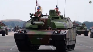 Military Parade France national bastille day 14 july 2018 rehearsal armored vehicles tanks