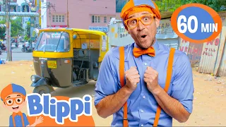 Blippi Explores India On A Rickshaw Tuk Tuk | Educational Videos for Kids