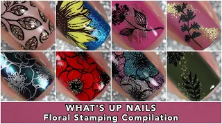 What's Up Nails Floral Stamping Compilation || Nail Art || caramellogram