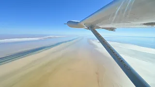 Flying over Lake Eyre | May 2024