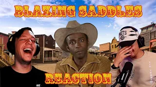 Blazing Saddles (1974) MOVIE REACTION!!! FIRST TIME WATCHING!!