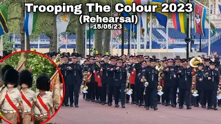 "Trooping The Colour Rehearsal" 2023 | March Back to Wellington Barracks