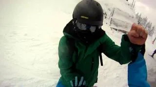Ski VS Snowboard FIGHT