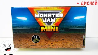 Распаковка машинок Motorama DISNEY и Monster Jam мини