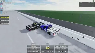 OMG MY FRIEND  CRASHED IN PUMMU TALLADEGA (not fake)