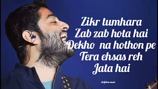 TERA CHEHRA LYRICS | ARIJIT SINGH | HARSWARDHAN | MAWRA | SANAM TERI KASAM