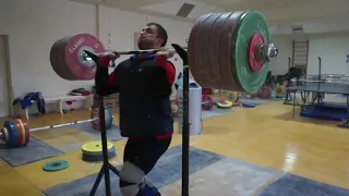 Dmitry Klokov - Front Squat 250 kg