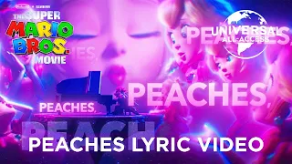 Bowser's 'Peaches' Lyric Video (Jack Black) | The Super Mario Bros. Movie | Movie Clip